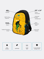 Naught Engineer Backpack specifications 45L capacity laptop compartment