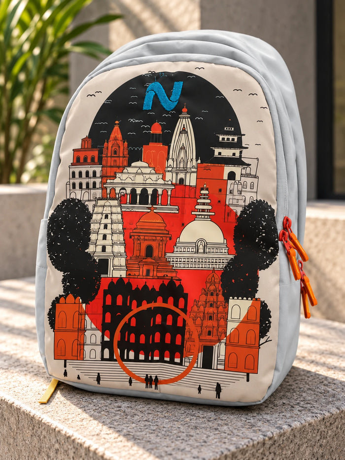Indian Heritage Backpack | 45L Water-Resistant