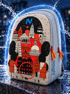 Naught Indian Heritage Backpack water-resistant fabric repelling water