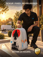 Naught repair promise doorstep pickup repair and re-delivery in 24 hours