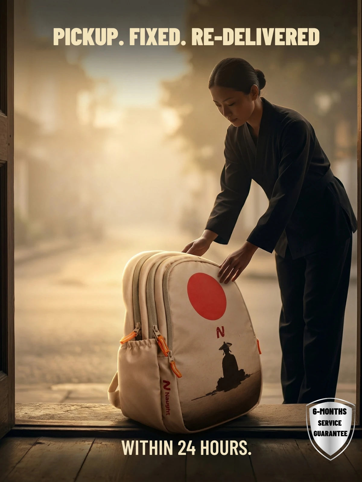 Monk Backpack | 45L Water-Resistant