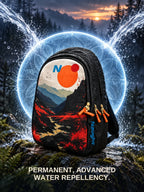 Naught Nature Lovers Backpack permanent advanced water repellency