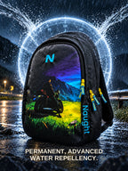 Naught Riders Backpack permanent advanced water repellency