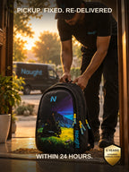 Naught repair promise doorstep pickup repair and re-delivery in 24 hours