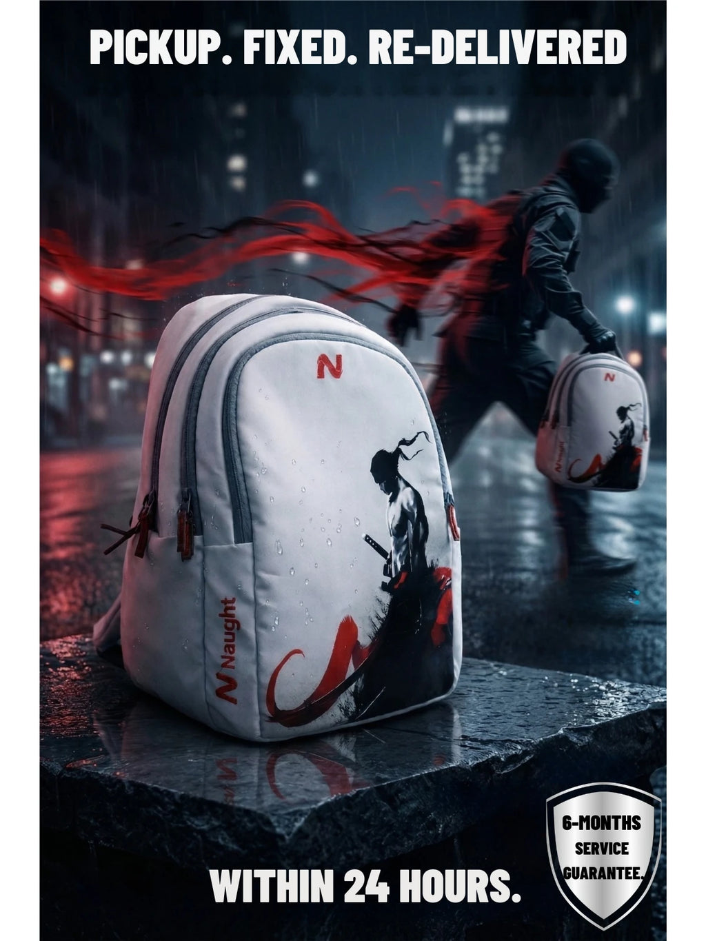 Warrior Backpack | 45L Water-Resistant