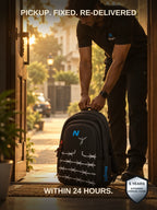 Naught repair promise doorstep pickup repair and re-delivery in 24 hours